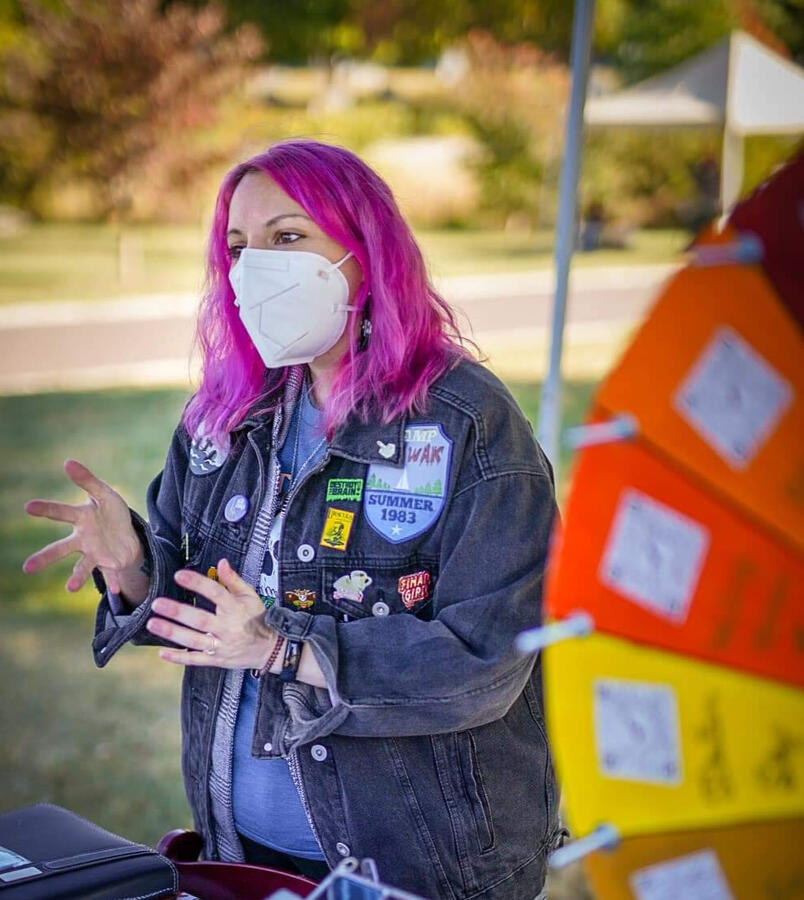 The first death positive festival in St. Louis took place in 2021.